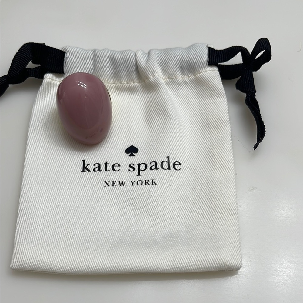 Beautiful Kate Spade Pink and Gold Statement Ring - Picture 4 of 4